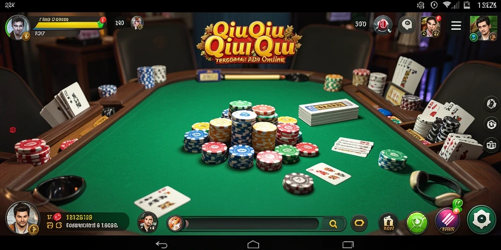 Screenshot gameplay QiuQiu yang menegangkan dari 33ZK.