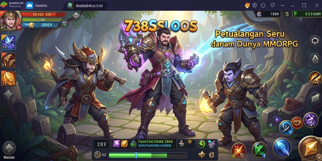 Gameplay seru di dunia 738SLOTS dengan grafis menawan.