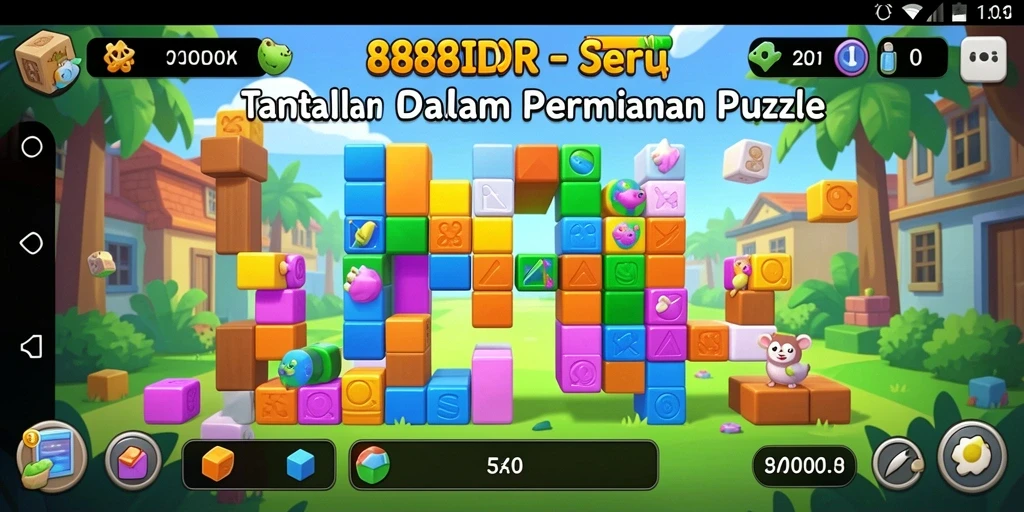 Tampilan gameplay seru dan menantang di 888IDR.