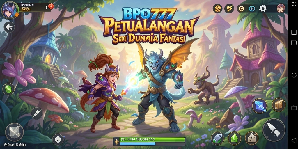 Tampilan utama gameplay BPO777 yang menarik dan mendebarkan.
