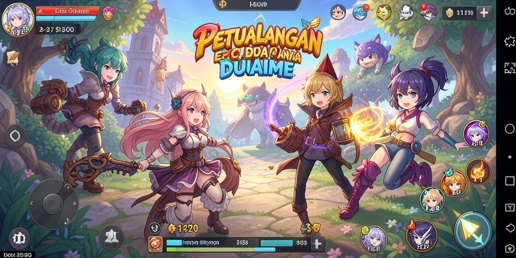 Screenshot menampilkan akselerasi karakter dalam pertarungan seru di D06.