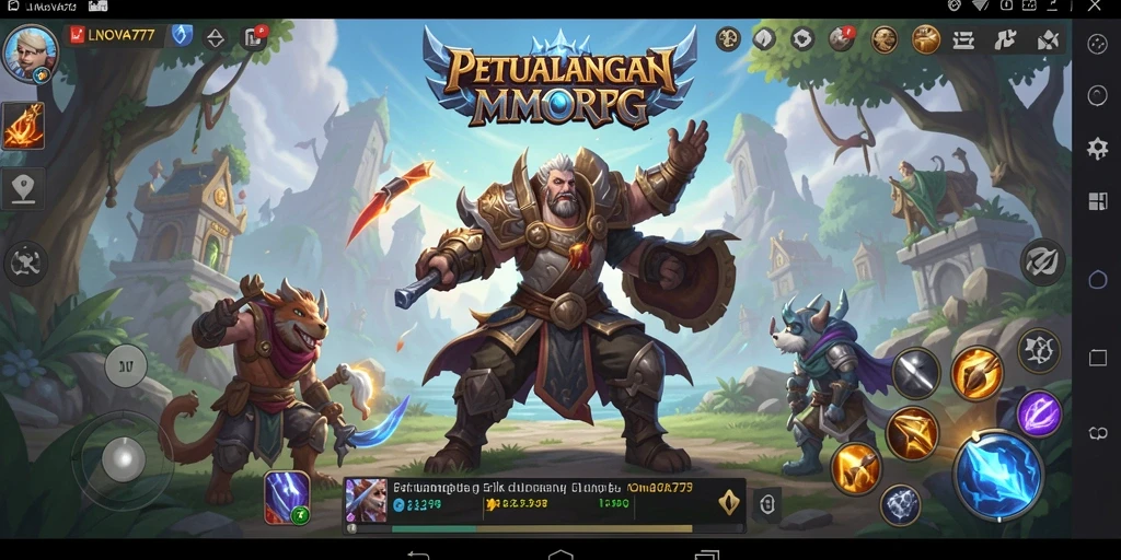 Tampilan gameplay LNOVA777 dengan aksi seru dan grafis yang luar biasa.