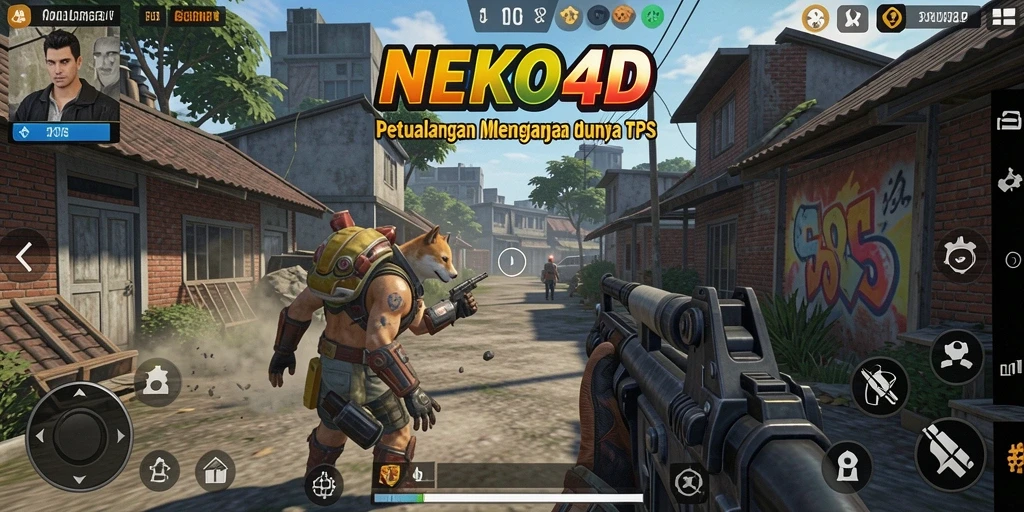 Tampilan gameplay seru dan mendebarkan di NEKO4D.
