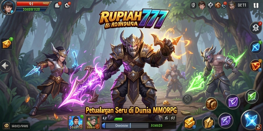 Tampilan gameplay menarik dari RUPIAH777 yang mendebarkan.